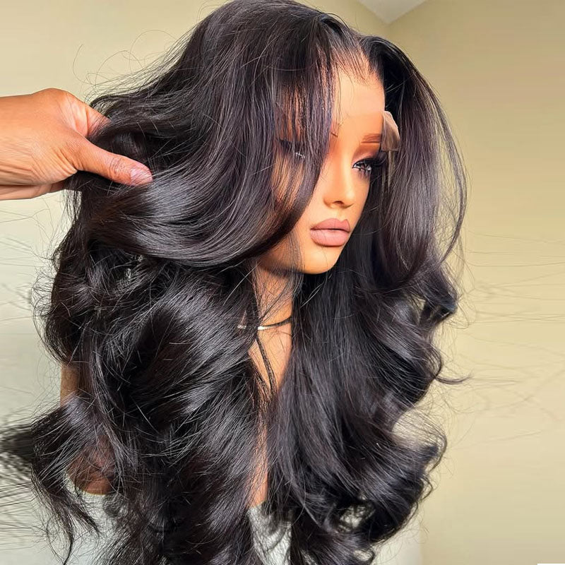 Glueless Wear Go 6x6 Skinmelt HD Lace Closure Wig Body Wave