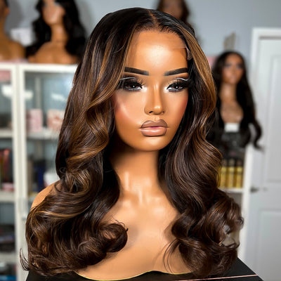Body Wave Highlight Wig – Wear Go 5x5 Skinmelt HD Lace Glueless Unit | Pre-Plucked & Ready To Wear