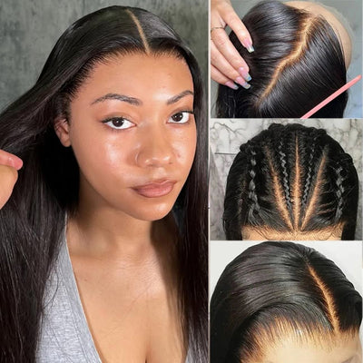 Skinmelt HD Lace 13X6 Full Frontal Wig Straight 250% Density