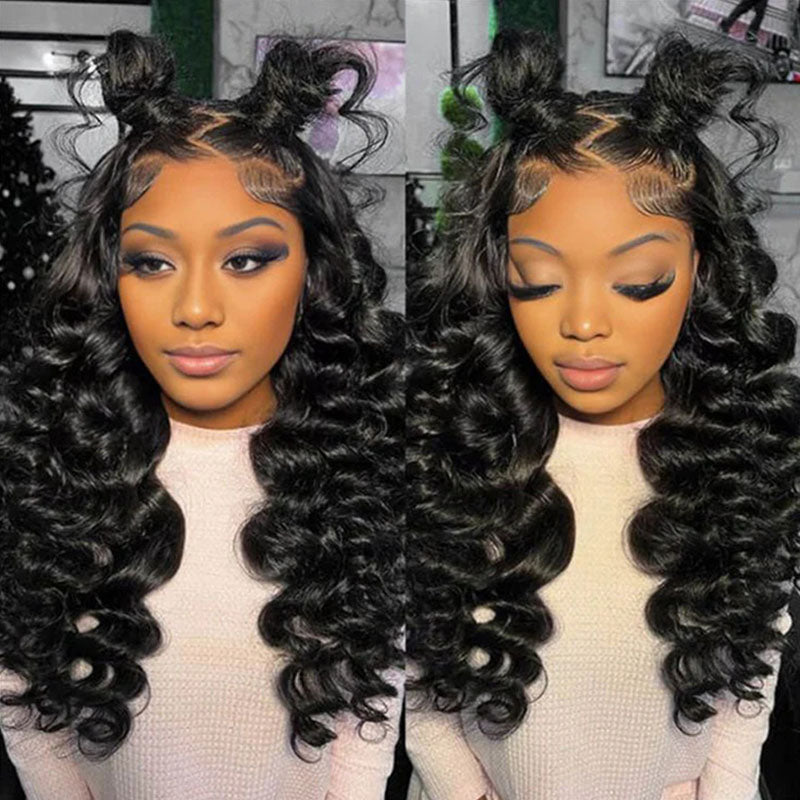 Loose Wave 13x4 & 13x6 Full Frontal Wig  Skinmelt HD Lace & Natural Hairline
