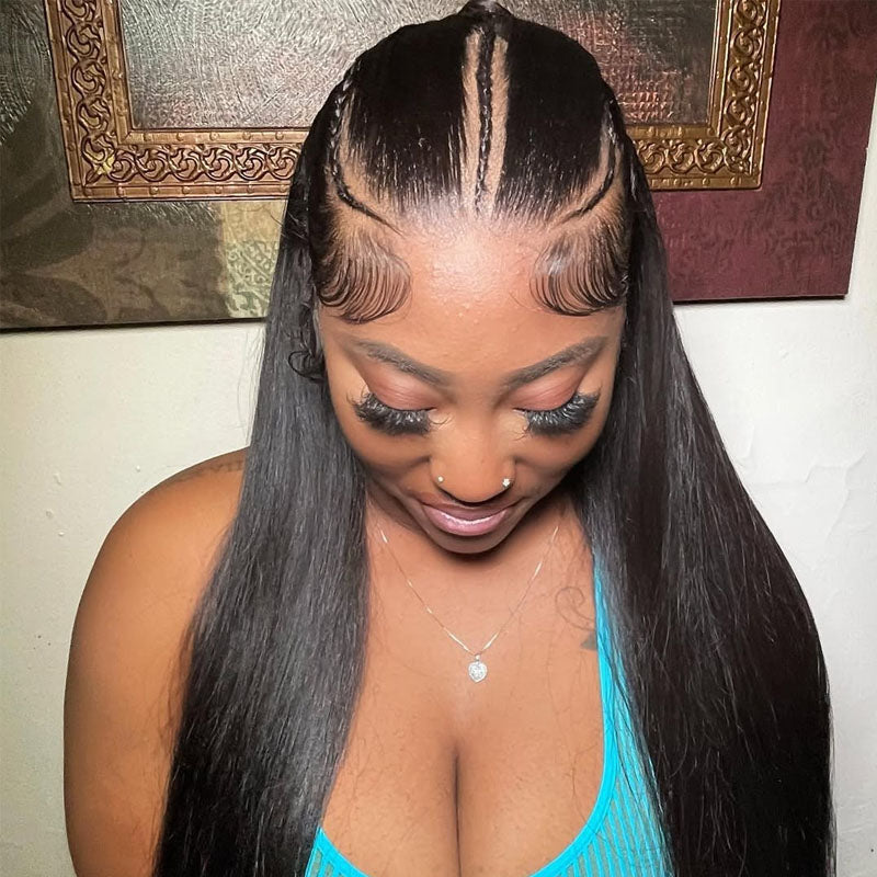 Skinmelt HD Lace 13X6 Full Frontal Wig Straight 250% Density