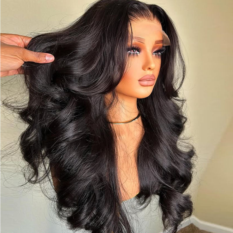Glueless Wear Go 6x6 Skinmelt HD Lace Closure Wig Body Wave