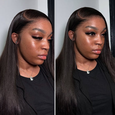 Skinmelt HD Lace 13X6 Full Frontal Wig Straight 250% Density