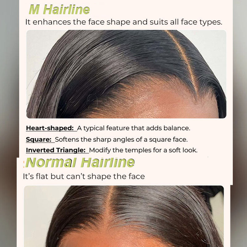 Jet Black Lagos M Hairline 13X6 Skinmelt HD Lace Front Wigs Body Wave Skinfit 3D Dome Cap