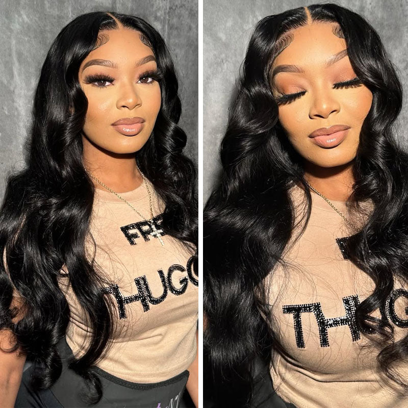 Glueless Wear Go 6x6 Skinmelt HD Lace Closure Wig Body Wave