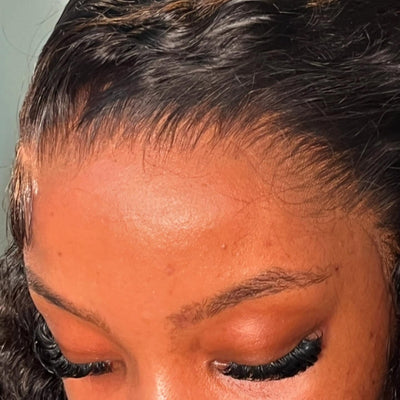 Skinfit 3D Dome Cap 13X6 Skinmelt HD Lace Front Water Wave Wigs Natural Clean Hairline