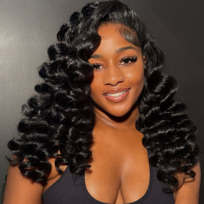 Loose Wave 13x4 & 13x6 Full Frontal Wig  Skinmelt HD Lace & Natural Hairline