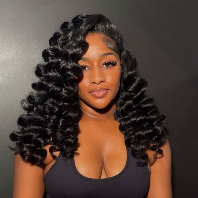 Loose Wave 13x4 & 13x6 Full Frontal Wig  Skinmelt HD Lace & Natural Hairline