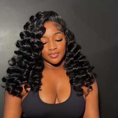 Loose Wave 13x4 & 13x6 Full Frontal Wig  Skinmelt HD Lace & Natural Hairline