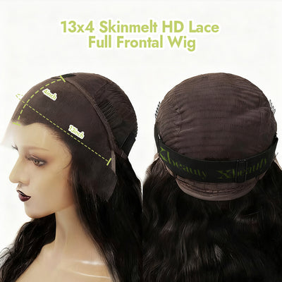 Short Wavy BOB 13x4 & 13x6 Skinmelt HD Lace Full Frontal Wig Highlighted Colored