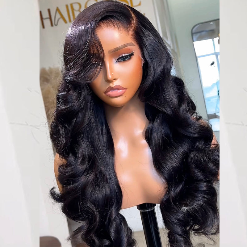 Body Wave Glueless Wear & Go 5x5 Clear HD Lace Closure Wig Invisible