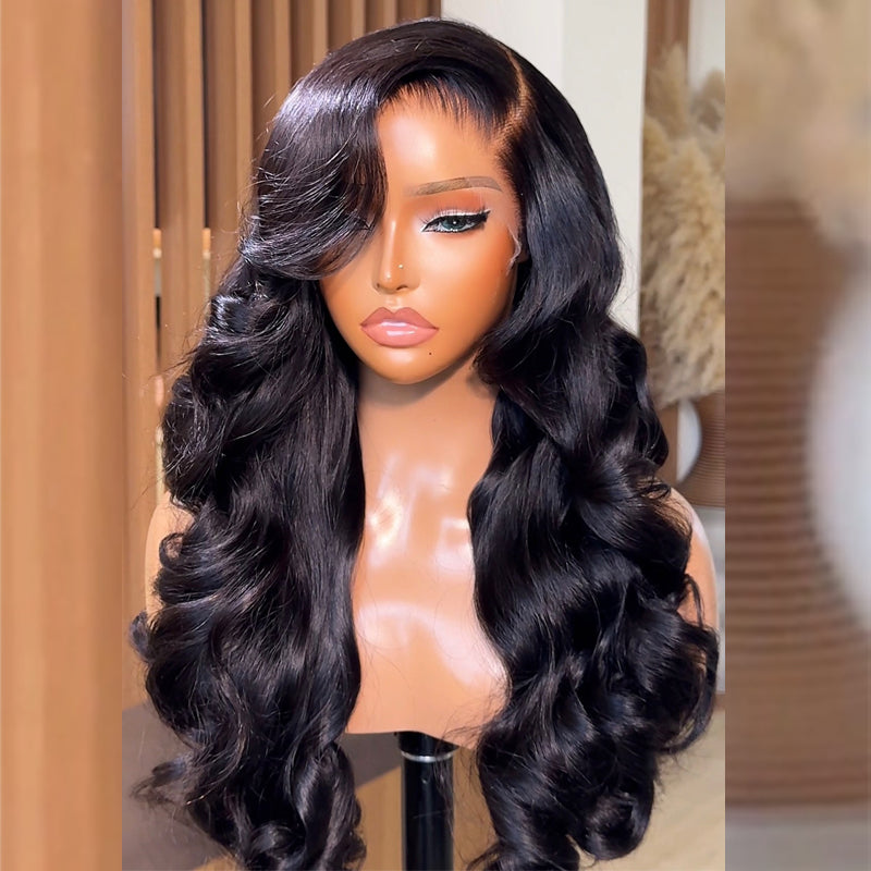 Body Wave Glueless Wear & Go 5x5 Clear HD Lace Closure Wig Invisible