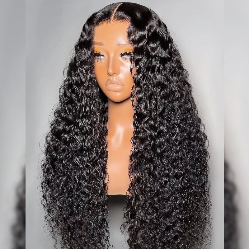 Skinfit 3D Dome Cap 13X6 Skinmelt HD Lace Front Water Wave Wigs Natural Clean Hairline