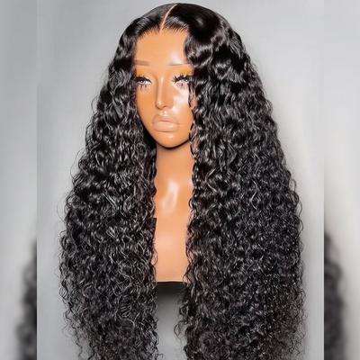 Skinfit 3D Dome Cap 13X6 Skinmelt HD Lace Front Water Wave Wigs Natural Clean Hairline