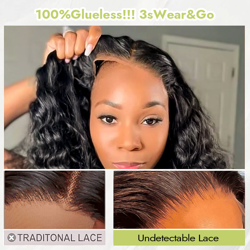 Glueless Wear Go 6x6 Skinmelt HD Lace Closure Wig Body Wave