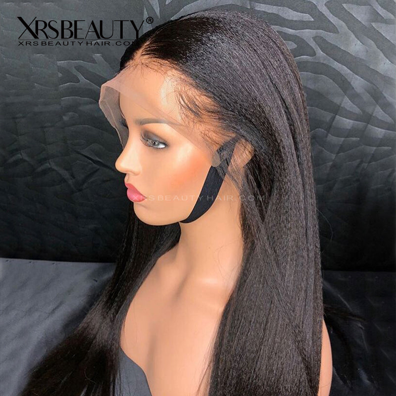 Yaki Straight Human Hair 13x6 Lace Front Wig NEW CLEAR HD LACE CLE Xrs Beauty Hair