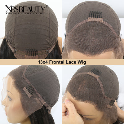 Brown Omber Loose Wave 13x4 Front Lace Wig Human Hair [CFW39]