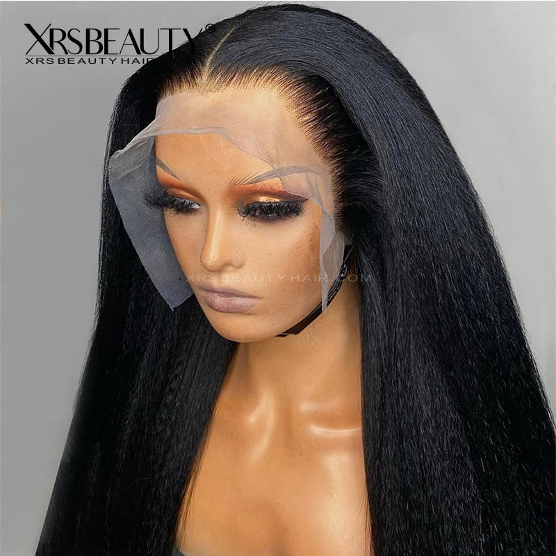 Yapson - Frontal Wig outlets Straight Lace Front Human Hair