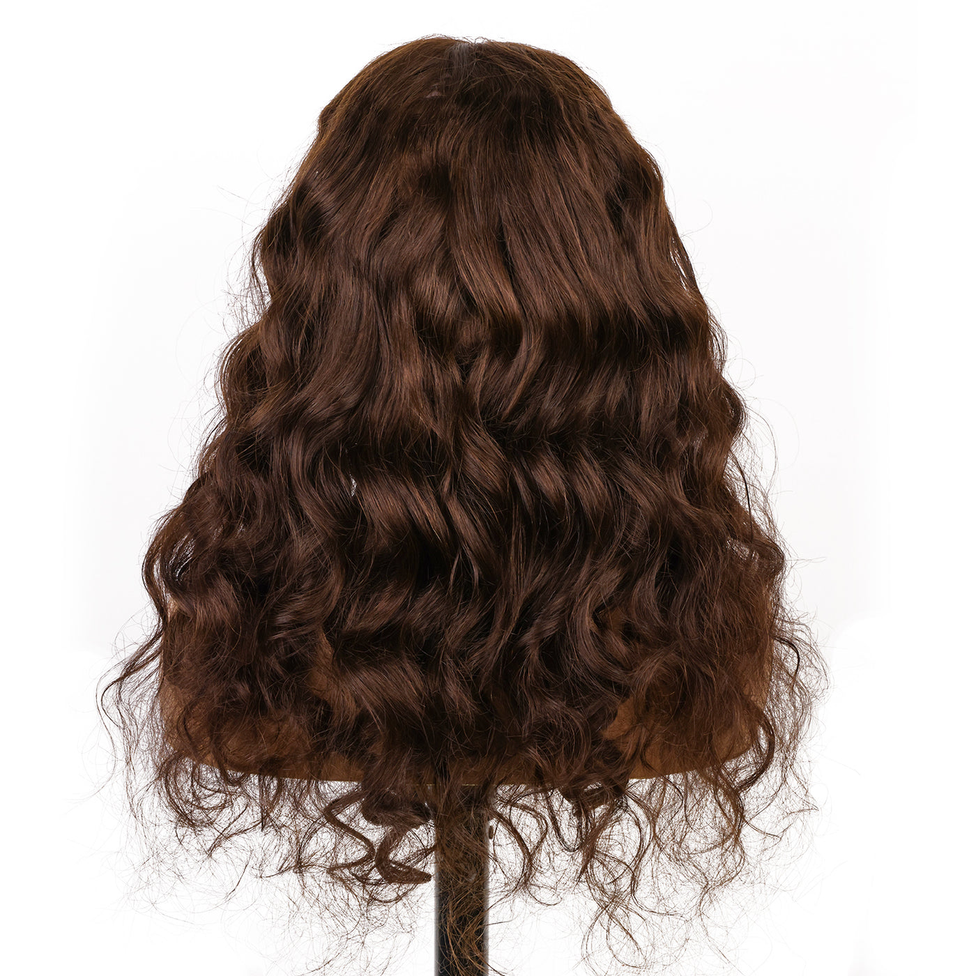 4/30 Highlights Loose Wave Human Hair Lace Front Wig 18 Inch [CXW29]