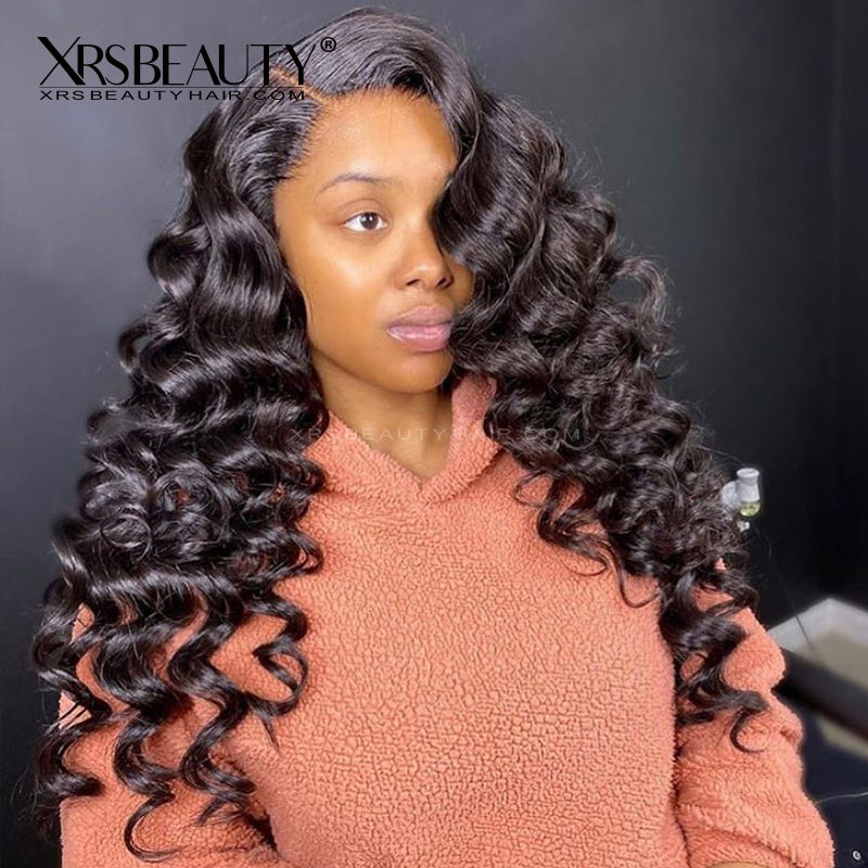 Loose Wave Human Hair 13x6 HD Lace Front Wig *NEW* CLEAR LACE & CLEAN HAIRLINE [LFW13]