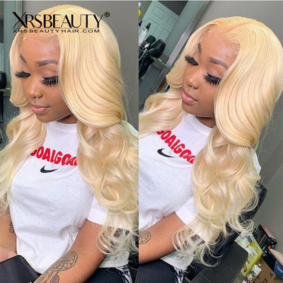 613 Blonde Body Wave Wig 13x4 Lace Front Remy Human Hair Wig [CFW02]