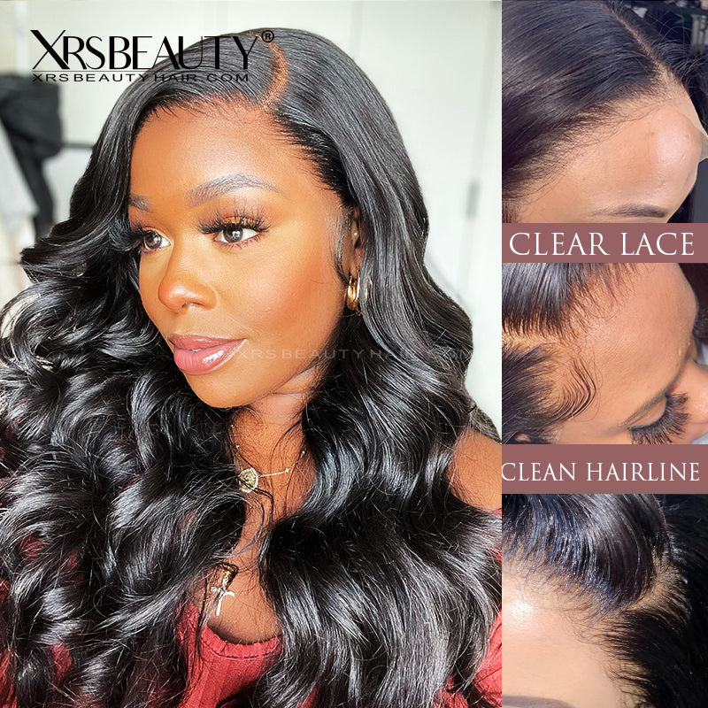 Body Wave Human Hair 13x6 HD Lace Front Wig *NEW* CLEAR LACE & CLEAN HAIRLINE [LFW12]