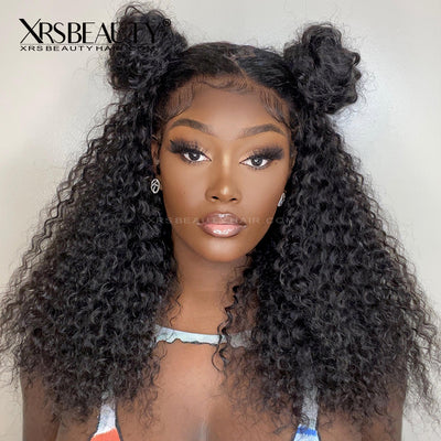 Water Wave Human Hair 13x6 HD Lace Front Wig  *NEW* CLEAR LACE & CLEAN HAIRLINE [LFW16]