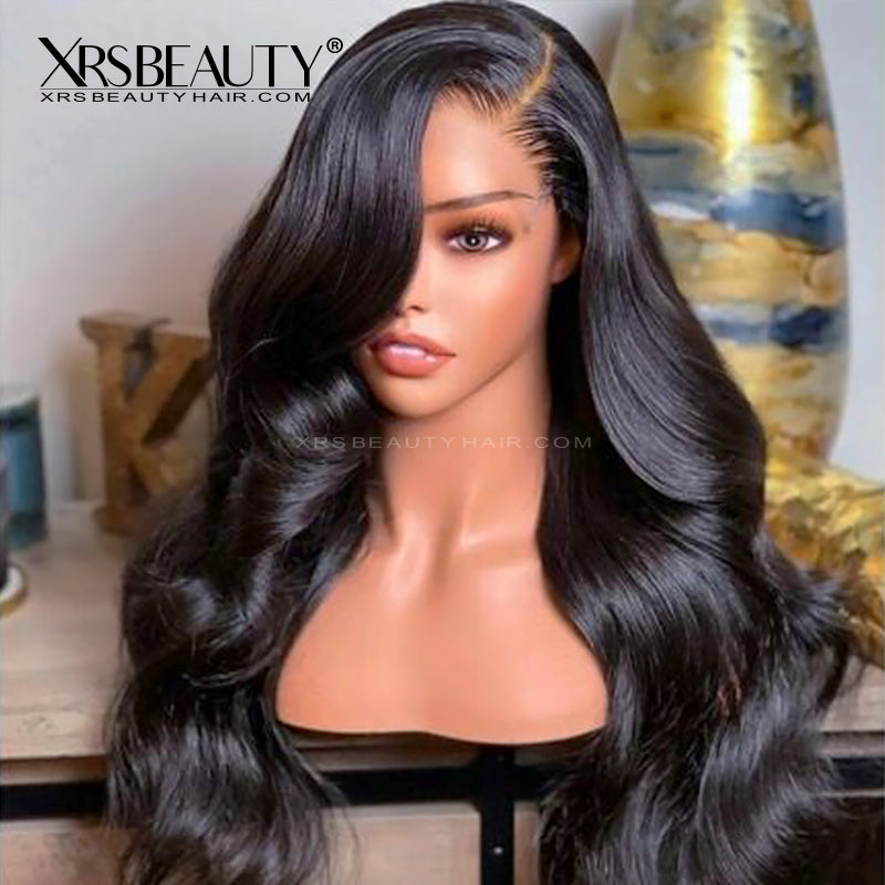 13X6 Body Wave Lace Front FAKE SCALP Human Hair Wigs Pre-Plucked With baby hair [FSW02]