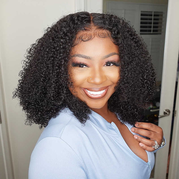 BRAND NEW Synthetic Lace Front Kinky Curly18\